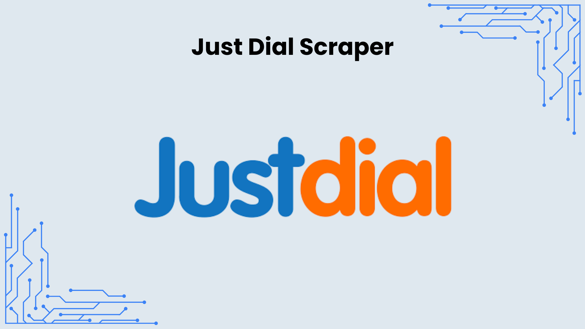 JustDial Scraper Result
